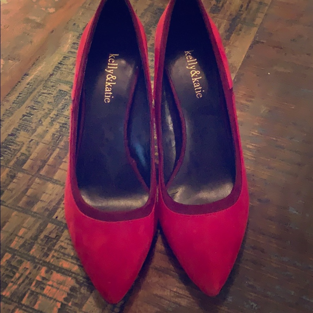 Red Kellie & Kate shoes